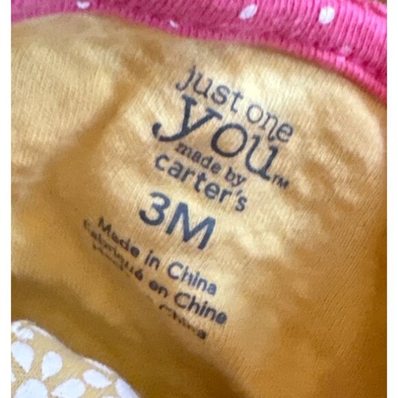 Baby Footed Pajamas 0-3M Floral Tied Dye Animal Prints Zip & Snap - Picture 10 of 14